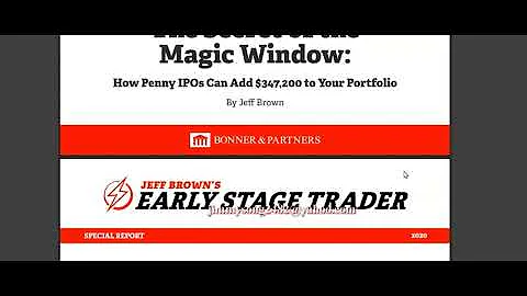 Jeff Brown   The Secret of the Magic Window to $34...