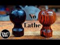 Making a Knob Without a Lathe for a hand plane