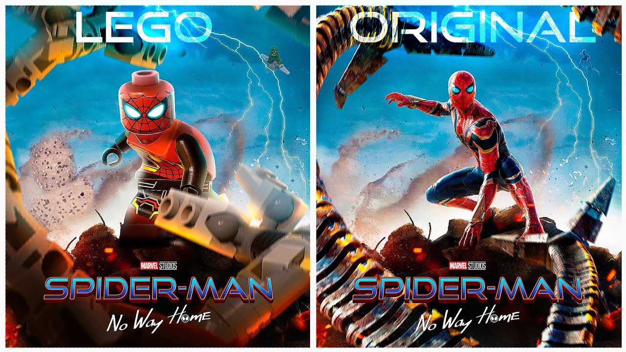 Spider-Man Way Home Teaser Poster LEGO - YouTube