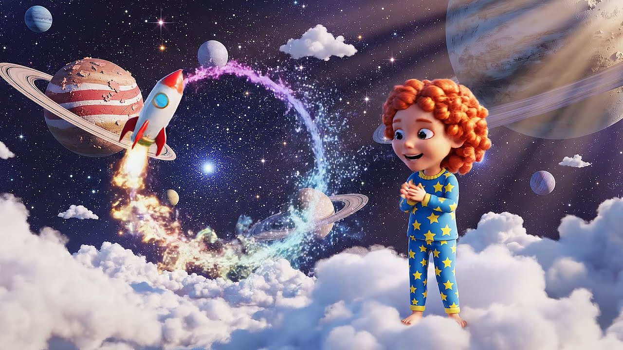 Six Little Toy Rockets Blast Blast Blast | Nursery Rhymes for Kids & Baby Songs