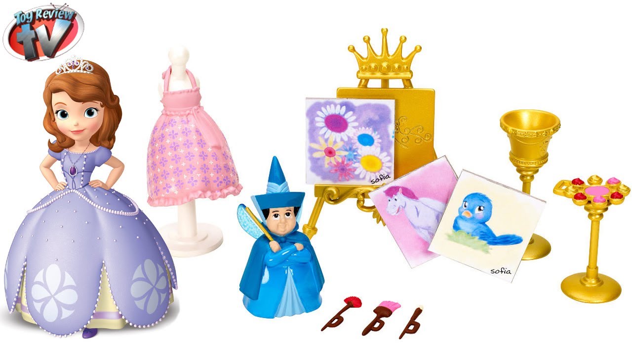 Disney Sofia The First: Royal Art Class Play Set Toy ...