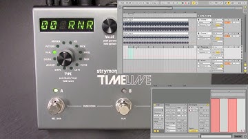 Ableton Live & Strymon TimeLine MIDI Tutorial/Demo