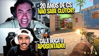 FNX TILTOU MUITO com LUCAS1 em STREAM! 😨 e FER MOSTRANDO PORQUE AINDA NÃO APOSENTOU do CS!