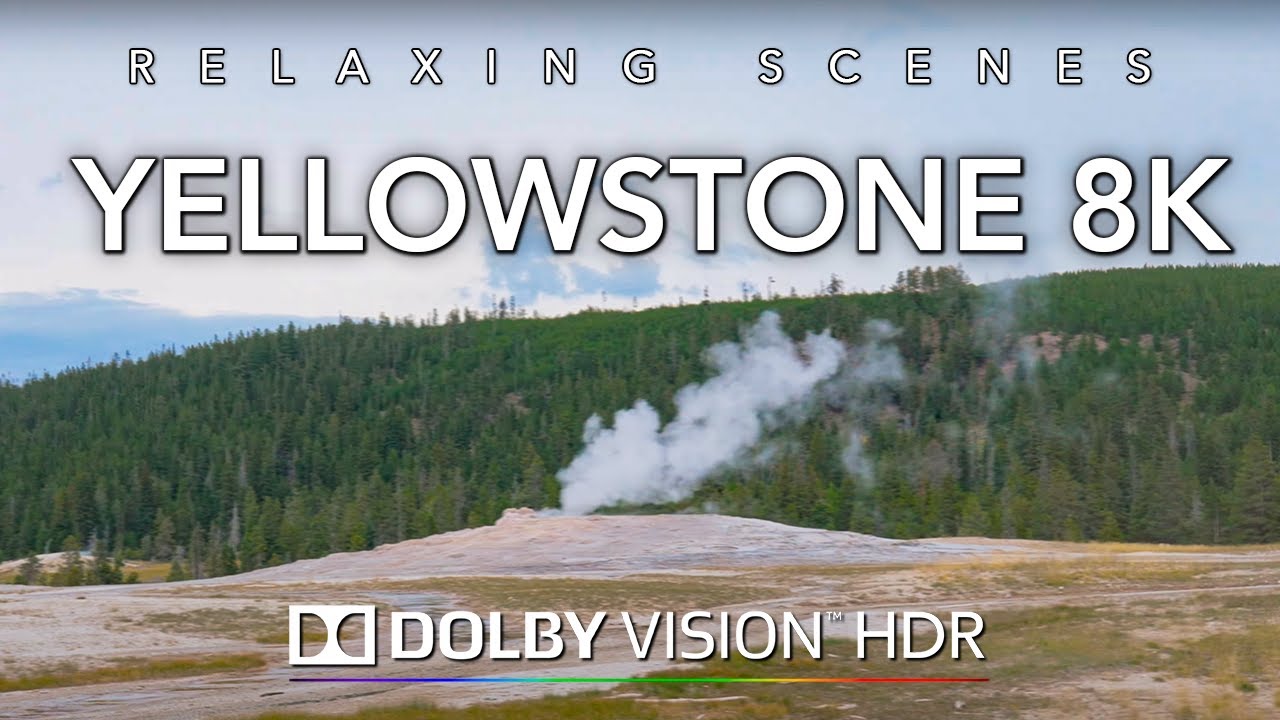 Driving Yellowstone in 8K Dolby Vision - Yellowstone Wyoming to Bozeman Montana