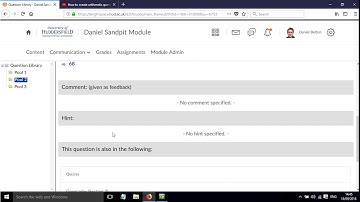 How to create arithmetic questions in Brightspace – part 4 (old)