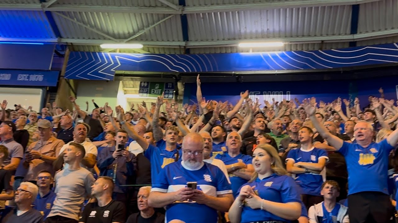KEEP RIGHT ON: Electric atmosphere at Blues v Ipswich