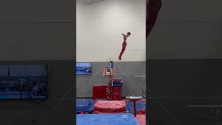 I Dont Know If I Impressed Him 😅 #Gymnast #Olympics #Gymnastics #Calisthenics #Sportd #Ncaa #Coach