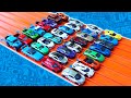 32 Car Hot Wheels Drag Race Tournament Compilation