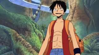 One Piece → Nyanyian Lucu Luffy Di Pulau Langit sub Indo