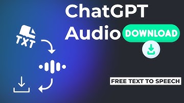 How to Download ChatGPT Audio – Free & Easy Text to Speech Guide