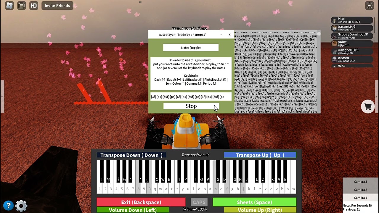 Doing Rush E On Auto Speedrun Roblox Piano YouTube 