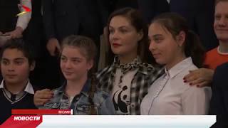 Екатерина Андреева прочитала лекцию в 8-ой школе города Беслана Екатерина Андреева прочитала лекцию в 8-ой школе города Беслана
