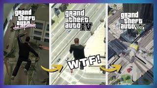 EVOLUTION OF PHYSICS in GTA Games! (GTA 3 → GTA 5)