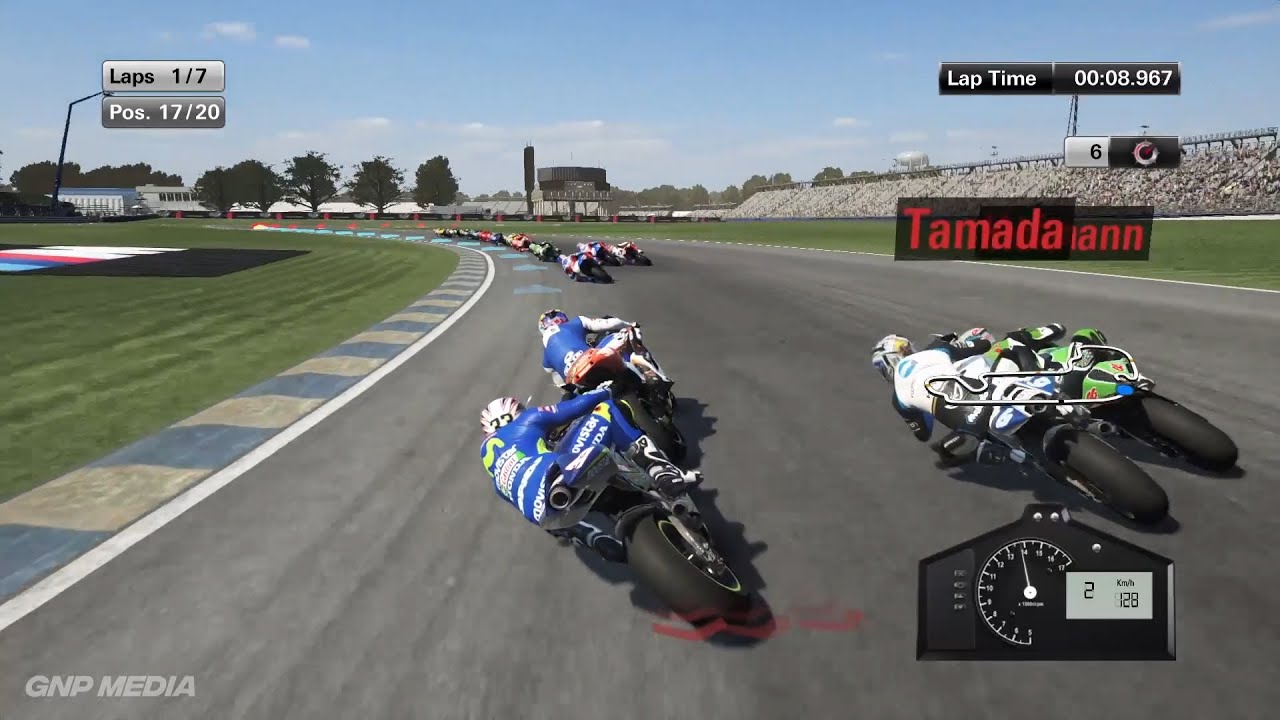 MotoGP 15 - Marco Melandri 2005 - Indianapolis Circuit - 7 Laps - Gameplay