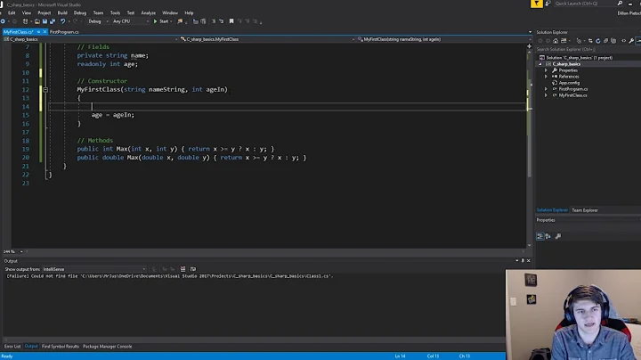 C# Basics (#26) - Constructors and the "this" keyword