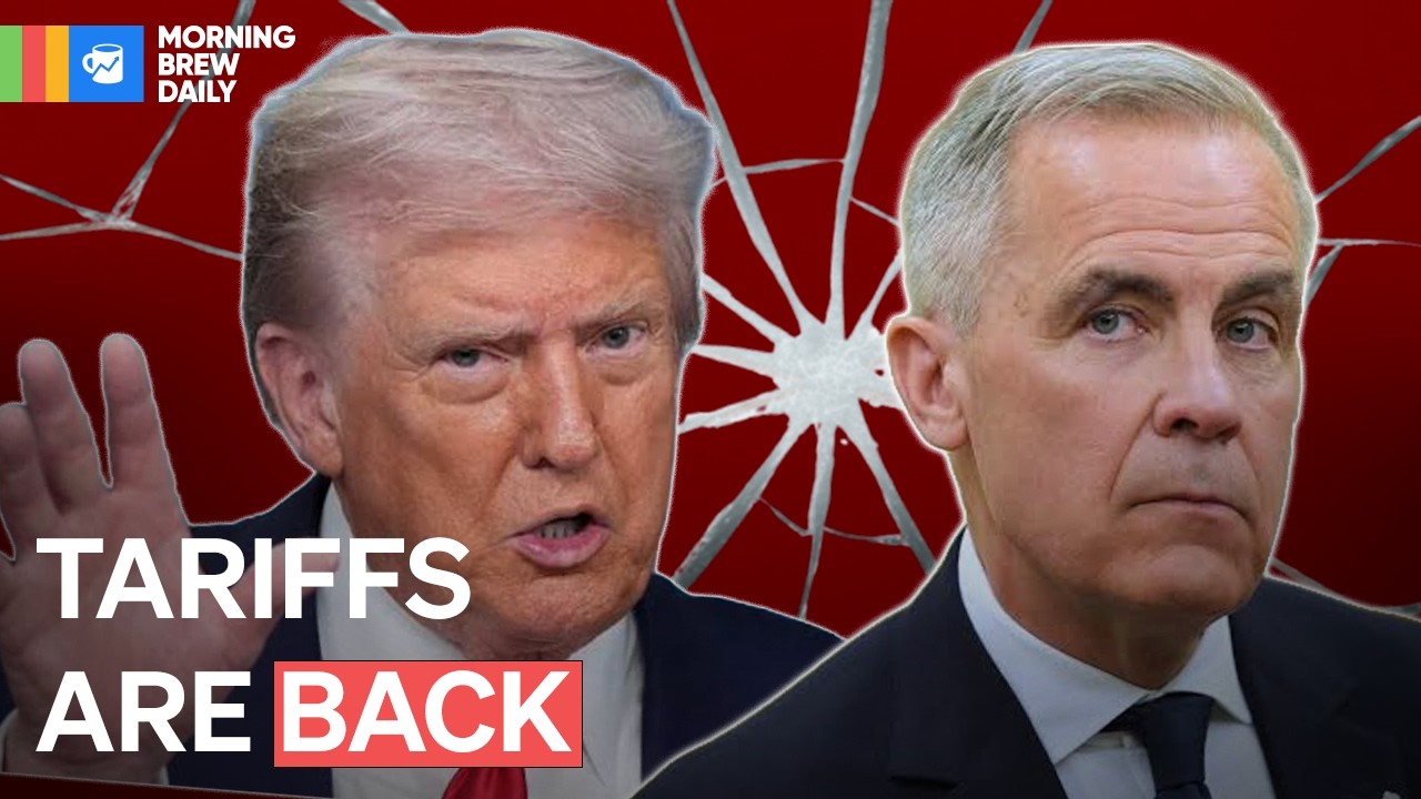 The US reignites a trade war against Canada with 50% tariffs