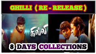 Ghilli (Re-Release) 8th Day Box Office Collection Report / Vijay / Trisha - (Videos-248)