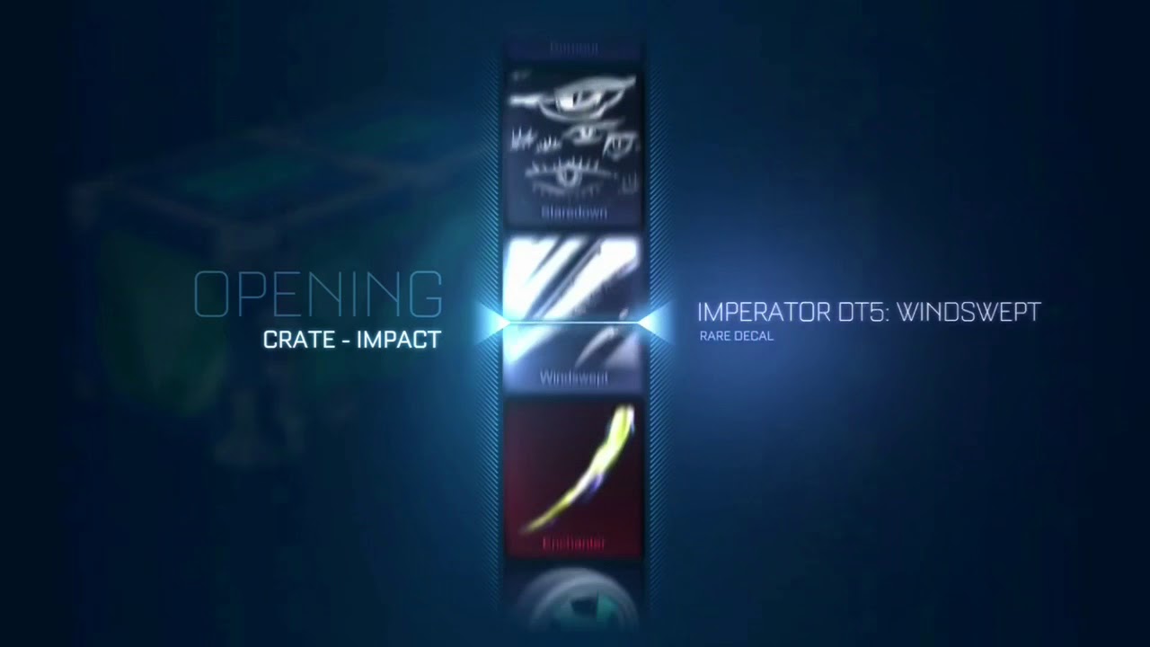 Sky Blue Twinzer Pull!!! Rocket League *NEW* Impact Crate