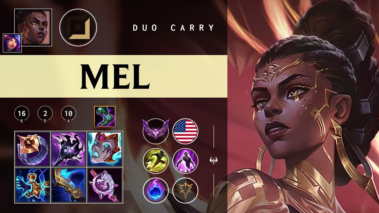 Mel Carry vs Lucian - NA Master Patch 26.01