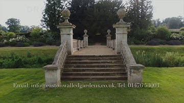 Easton Walled Garden Aerial Tour