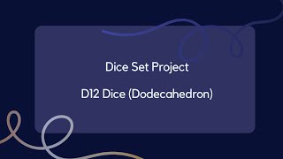 Intro to Eng. Desing - Onshape D12 Dice