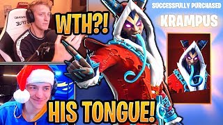 Tfue GETS New Trail Tote and Reacts to *NEW* Krampus Skin! - Fortnite Best and Funny Moments
