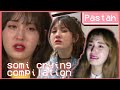 Somi's instant tears | Somi crying compilation