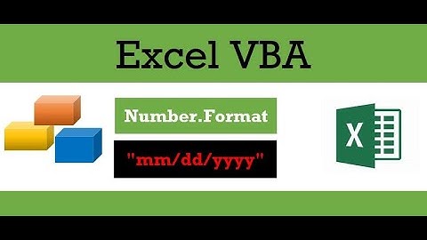 Excel VBA | Change Date Format