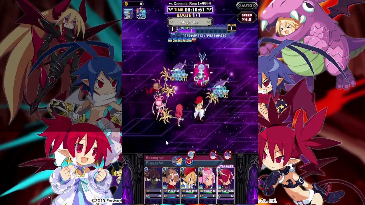 Disgaea RPG Rezero Event grind