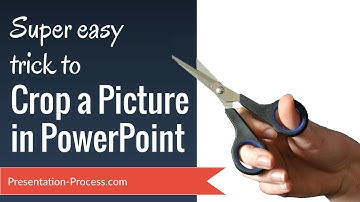 Super Easy Trick to Crop a Picture in PowerPoint