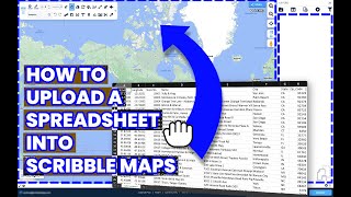 How to Upload a Spreadsheet to Scribble Maps