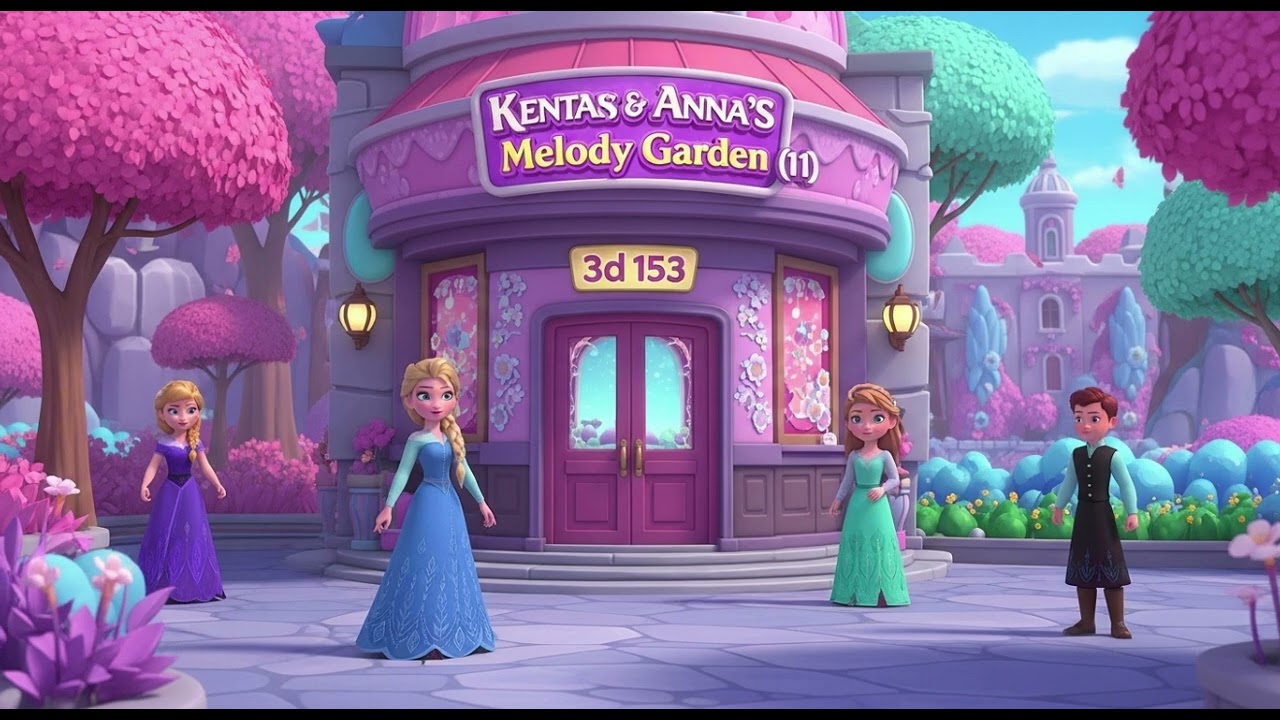 "Elsa & Anna’s Rainbow Snow 1 ❄️🌈✨ | Magical Frozen Adventure Song!"