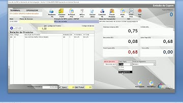 NFC-e PDV fiscal - demonstração de uso