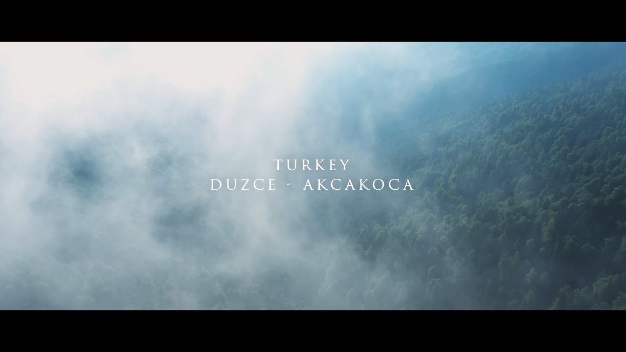 TURKEY - DUZCE - AKCAKOCA 4K DRONE VIDEO ( DJI MAVIC 2 PRO )