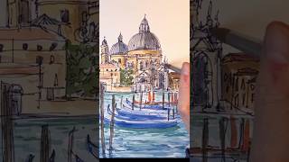 Ink and Wash Watercolor Venice #watercolorpainting
Have you tried to draw freehand without a care and then wash in watercolor ? checkout this tutorial on how to be loose with your subject and not overthink it too much. For the full length tutorial and traceable join my patreon: https://www.patreon.com/ellencrimitrent?fan_landing=true
#watercolor #watercolortechniques #inkandwash
Shop my Supplies Here : https://www.amazon.com/shop/ellencrimi-trent-artist
Supplies:
holbein watercolor: , , Prussian blue ,peacock blue,cobalt blue, ultramarine blue deep , cadmium yellow deep, burnt umber, ,paynes gray , , cadmium red-light ,
Daniel Smith watercolor : Quinacridone Sienna
, Princeton no 12 round aqua elite brush
Sharpie fine point permanent marker
Boahong 100% cotton hot press paper 9 x 12 block
ref photo: https://unsplash.com/photos/gondola-boats-in-venice-italy-with-gorgeous-view-of-basilica-santa-maria-della-salute-venice-is-famous-travel-destination-in-italy-for-its-unique-cityscape-and-culture-CyY60rWXRNE
(disclaimer: these are affiliate links that I get a small fee from)
Ellen Crimi-Trent is a participant in the Amazon Services LLC Associates Program, an affiliate advertising program designed to provide a means for individuals to earn fees by linking to Amazon.com and affiliated sites. The cost to you for these products is the same, but Ellen earns a small commission and that keeps her channel growing!
Thanks for stopping by! Please Like, Share & Subscribe!
Ellen
Copyright info: Videos produced by Ellen Crimi-Trent are intended for private use only- not for non-profit community, home and school groups or commercial.. Please no prints or mass market sales (Etsy). Thank you. Ink and Wash Watercolor Venice #watercolorpainting