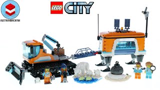 LEGO City 60378 Arctic Explorer Truck and Mobile Lab - LEGO Speed Build Review