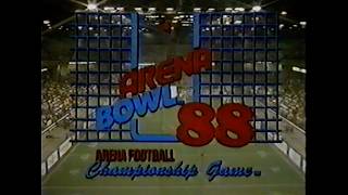 Arena Bowl 2 Detroit Drive @ Chicago Bruisers, Jul.30, 1988