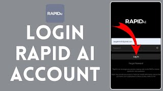 How to Login to Rapid AI Account 2024 Sign In to Rapid AI Account