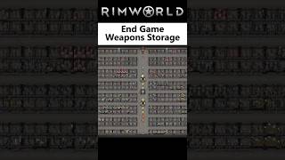 End Game Weapons Storage Be Like - Rimworld