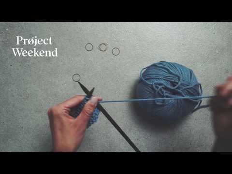 How to Knit: Placing a Stitch Marker 