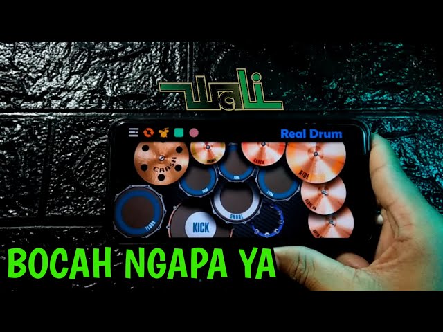 BOCAH NGAPA YA - WALI BAND | REAL DRUM COVER | class=