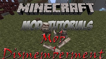 Minecraft 1.4.6 - How To Install The Mob Dismemberment Mod