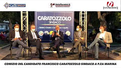 Comizio del candidato Francesco Caratozzolo sindac...