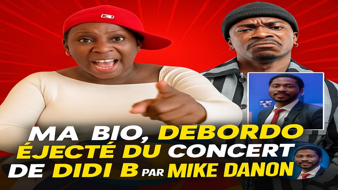 Maa bio éjecté du concert de Didi b / Debordo / staff