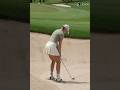 I finally understand how to play bunker shots now.