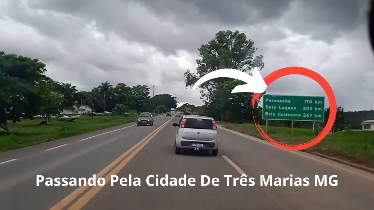 Passando Pela Cidade De Três Marias MG,Veja Como Foi a Viagem e o transito | Marcone Souza