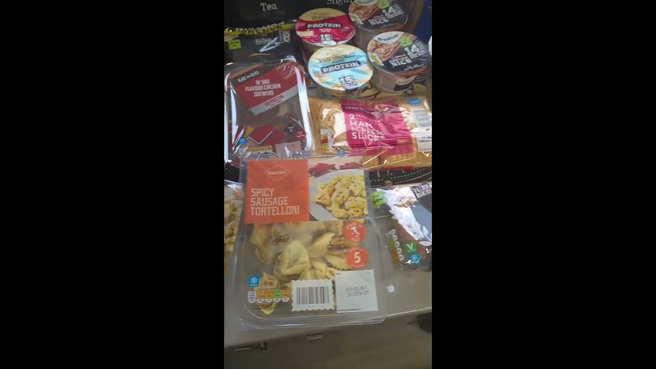 Minni Aldi and amazon haul! Lots of protein 🛍 🌮🍪