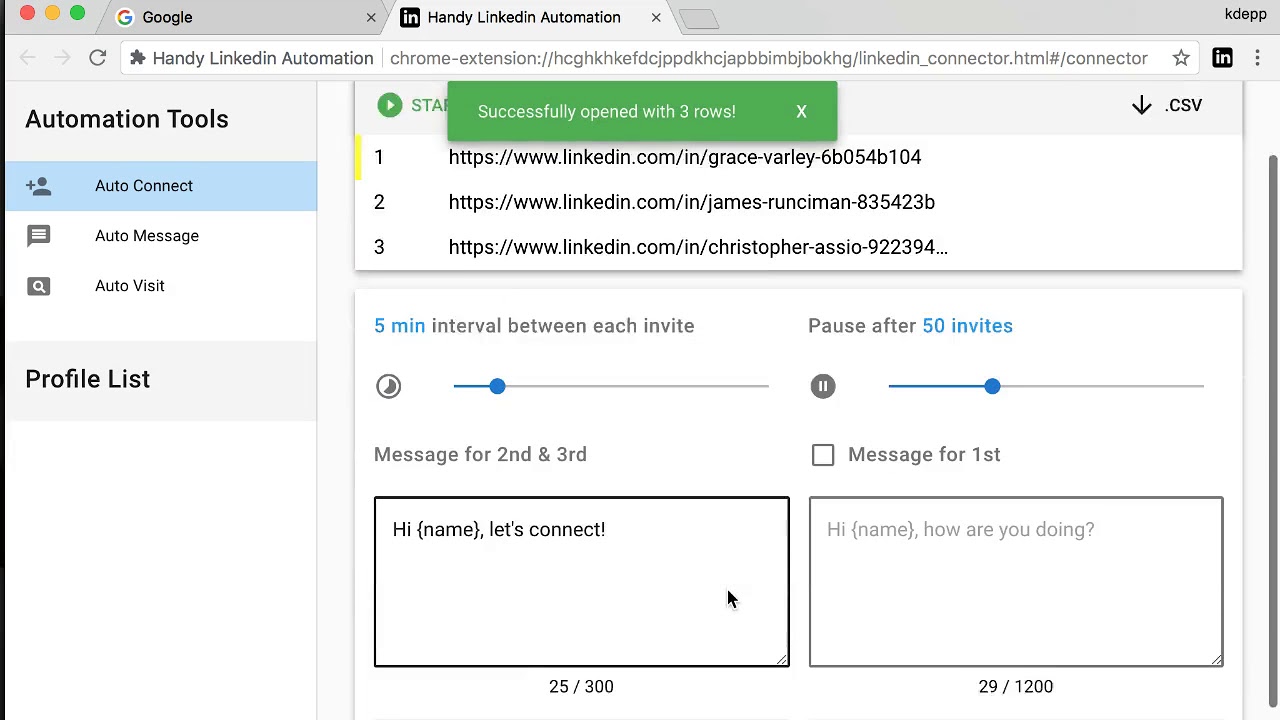 Auto connect with people on Linkedin - Handy Linkedin Automation - YouTube