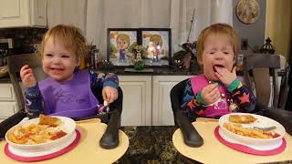 Twins try mozzarella sticks