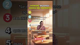 RANKING MEJORES MEMES #humor #memes #ranked #shorts